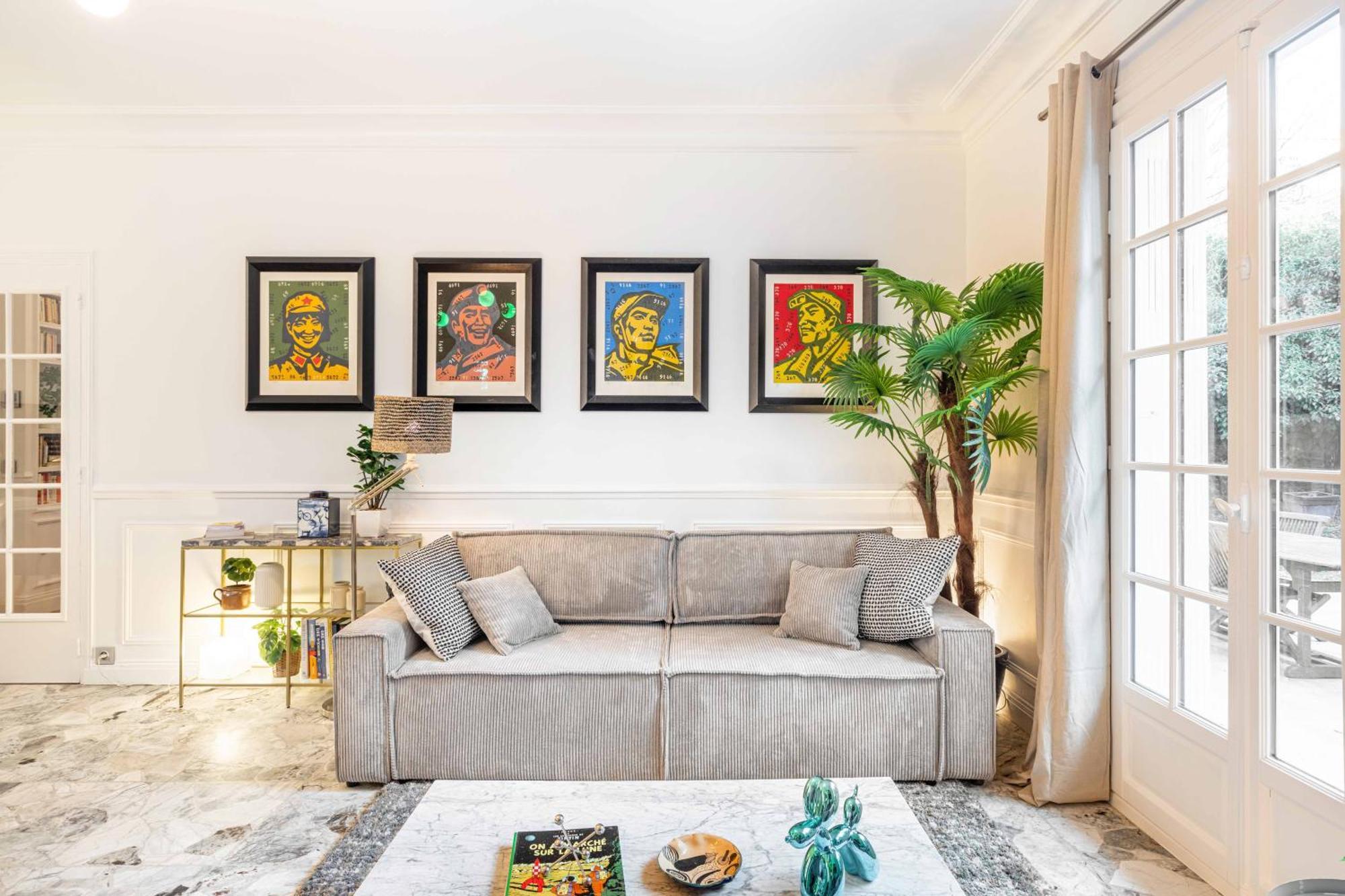 Grand & Classy Apartment With Private Garden, Villa Des Ammonites Meudon Kültér fotó