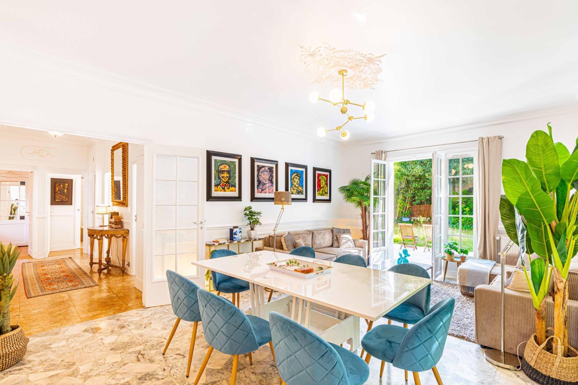 Grand & Classy Apartment With Private Garden, Villa Des Ammonites Meudon Kültér fotó